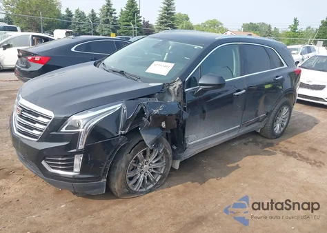 2018 Cadillac Xt5 Luxury из США, поврежденный, VIN 1GYKNDRSXJZ247863